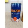 Image 3 : Two Shell Quart Cans Double Shell Motor Oil And Shellzone Antifreeze With Product