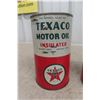 Image 2 : Two Texaco Quart Cans Texaco Motor Oil And Aircraft Engine Oil With Product