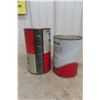 Image 4 : Two Texaco Quart Cans Texaco Motor Oil And Aircraft Engine Oil With Product