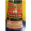 Image 3 : Horse Ale Imperial Metal Tin Embossed Sign, 1930s, 13 1/2" Up to 8"