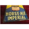 Image 5 : Horse Ale Imperial Metal Tin Embossed Sign, 1930s, 13 1/2" Up to 8"
