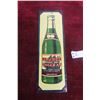 Image 1 : Nelson’s Ginger Ale Metal Tin Embossed Sign, 1930s, 4 1/2" x 13 1/4"
