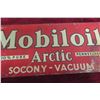 Image 3 : Mobiloil Arctic Socony-Vacuum Metal Sign, 1950s, 7 1/4" x 18"