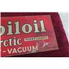 Image 4 : Mobiloil Arctic Socony-Vacuum Metal Sign, 1950s, 7 1/4" x 18"