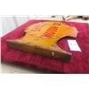 Image 6 : Shell Motor Oil Die-Cut Clamshell Shape Metal Flange 2-Sided, 1930s, 21 1/2" x 17 1/2"