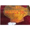 Image 9 : Shell Motor Oil Die-Cut Clamshell Shape Metal Flange 2-Sided, 1930s, 21 1/2" x 17 1/2"