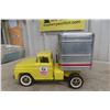 Image 8 : Tonka White Rose Truck & Trailer Pressed Steel & Aluminum, 1960s, 26" Professionally Restored