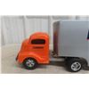 Image 9 : Smith-Miller Lyon Van Lines Truck & Trailer Pressed Steel, 1950s, 20"