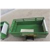 Image 13 : NyLint Lawn & Garden Toy Set Pressed Steel Ford Econoline Pickup & Trailer, 1960s, 21"