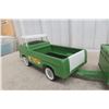Image 9 : NyLint Lawn & Garden Toy Set Pressed Steel Ford Econoline Pickup & Trailer, 1960s, 21"