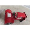 Image 9 : Tonka Airport Service Set Pressed Steel Tractor Tug & Luggage Wagon, 1960s, 17 1/2"