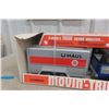 Image 3 : NyLint U-Haul Mover Trio Toy Set 4158 Blue Chevy Blazer With Boat & Trailer, 1970s, 22"