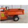 Image 3 : Tonka State Hi-Way Dept Hydraulic Dump Truck Pressed Steel, 1950s, 13"