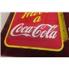 Image 8 : 1941 Have a Coca-Cola Porcelain 2-Sided Flange, 19" x 17 1/2"