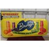 Image 1 : Bireley’s Metal Tin Embossed Drink Sign, 1941, 36" x 14"