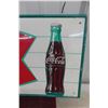 Image 2 : Coca-Cola Metal Tin Sign, French Graphic, 1950s–60s, 31 1/2" x 11 1/2"