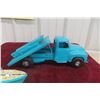 Image 15 : Buddy L Dock Co Marine Toy Truck & Boat Pressed Steel, 1950s–60s, Truck 14 1/2" Boat 9"