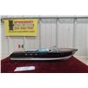 Image 10 : Handcrafted Wooden Model Riva Aquarama Luxury Speed Boat, 1960s, 21"