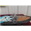 Image 14 : Handcrafted Wooden Model Riva Aquarama Luxury Speed Boat, 1960s, 21"