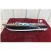 Image 1 : Handcrafted Wooden Model Riva Aquarama Luxury Speed Boat, 1960s, 21"