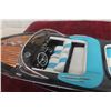 Image 4 : Handcrafted Wooden Model Riva Aquarama Luxury Speed Boat, 1960s, 21"