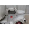 Image 3 : Otaco Minnitoy Heinz 57 Pickle Pressed Steel Truck And Trailer 1940s Or 1950s 28"