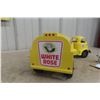 Image 12 : Wyandotte Die Cast Metal White Rose Tanker Truck And Trailer 1950s 20" Professionally Restored