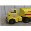 Image 2 : Wyandotte Die Cast Metal White Rose Tanker Truck And Trailer 1950s 20" Professionally Restored