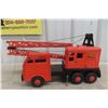 Image 11 : Marx Lumar Contractor Pressed Steel Mobile Crane 1940s Or 1950s 16" Plus Boom