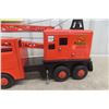Image 13 : Marx Lumar Contractor Pressed Steel Mobile Crane 1940s Or 1950s 16" Plus Boom