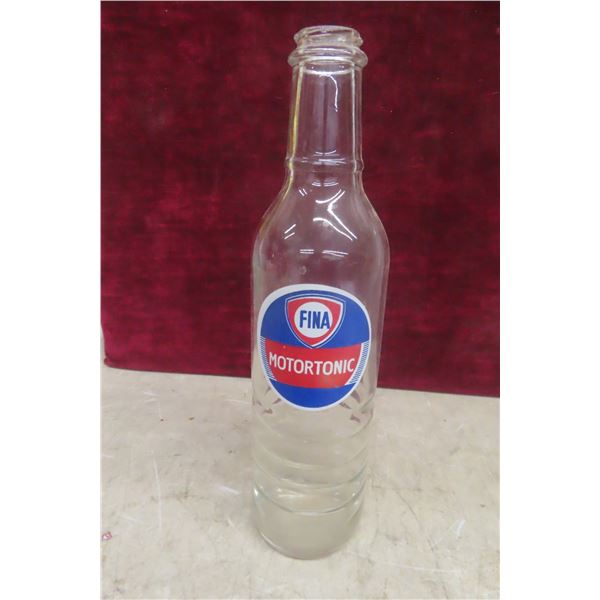 Fina Motor Tune Quart Oil Bottle