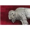Image 2 : 1932 Canada National Parks Buffalo Grill Badge Aluminum 4 1/2" x 3"