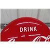 Image 3 : Drink Coca Cola Sign Of Good Taste Porcelain Sign 24" Diameter 1950s