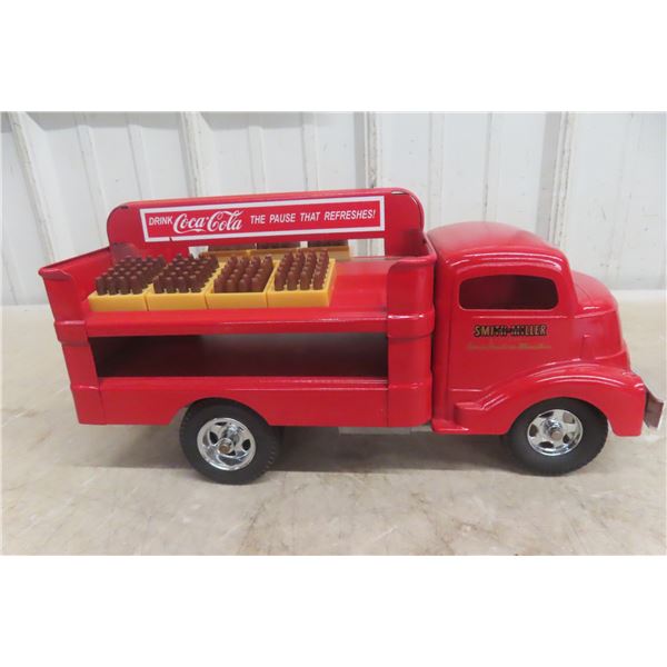 Smith Miller Coca Cola Delivery Truck 1950s Cast Aluminum And Pressed Steel 13" Long