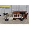 Image 11 : Tonka Lumber Truck Pressed Steel w/ Wood Stake Bed 1950s 16 1/2" Professionally Restored