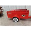 Image 12 : Nylint Ford Econoline U Haul Tow Truck And Trailer 1960s Pressed Steel 21"