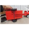Image 15 : Nylint Ford Econoline U Haul Tow Truck And Trailer 1960s Pressed Steel 21"