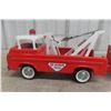 Image 2 : Nylint Ford Econoline U Haul Tow Truck And Trailer 1960s Pressed Steel 21"