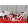 Image 5 : Nylint Ford Econoline U Haul Tow Truck And Trailer 1960s Pressed Steel 21"