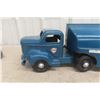Image 8 : Otaco Minnitoy Fina Tanker Truck And Trailer 1940s Or 1950s Pressed Steel 28 1/2"
