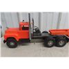 Image 2 : Allen Toy Co 1/16 Scale Mack Truck Lowbed With Overload Flatbed 4 Piece Set Total Length 60"
