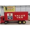Image 12 : Otaco Minnitoy Canada Packers Maple Leaf Truck And Trailer 1940s Or 1950s Pressed Steel 29"
