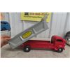 Image 11 : Lincoln Construction Dump Truck 1940s Or 1950s Pressed Steel 19"
