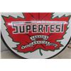 Image 2 : Supertest Canada All Canadian Company Porcelain Sign 30" Diameter Reproduction