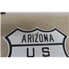 Image 2 : Arizona US 66 Metal Sign 16" x 16" Reproduction