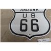 Image 3 : Arizona US 66 Metal Sign 16" x 16" Reproduction