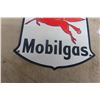 Image 3 : Mobil Gas Porcelain Sign 12" x 12" Reproduction