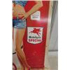Image 5 : Mobil Gas Fill Er Up Metal Sign 25 1/2" x 11" Reproduction Autographed