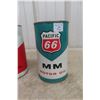 Image 3 : 2 Pacific 66 Motor Oil Quart Cans; 1W Product