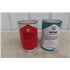Image 5 : 2 Pacific 66 Motor Oil Quart Cans; 1W Product